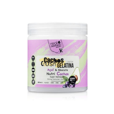REAL NATURA - Gelatina Capilar Crush - Açai & Abacate 500ml