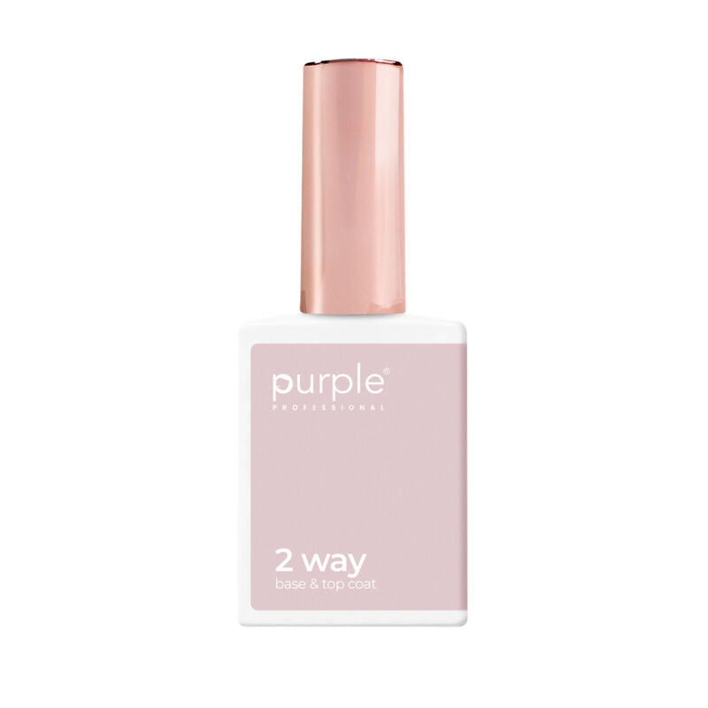 PURPLE - Base & Top Coat 2 Way 15ml - P2405