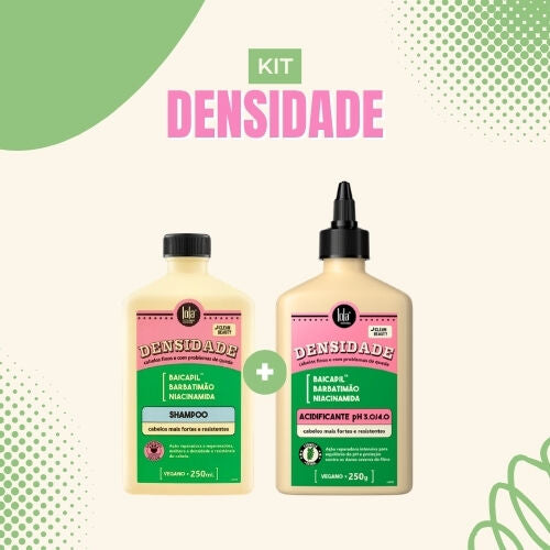 LOLA - Kit Densidade - Shampoo 250ml  + Acidificante 25ml