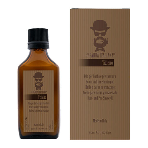 BARBA ITALIANA – TIZIANO Óleo de Barba ou de Pré-Shaving 50ml