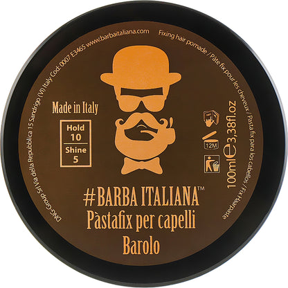 BARBA ITALIANA – BAROLO Cera Water Pomade, Extra-Strong 100ml